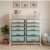 White Large Capacity Craft Storage Cabinet & Rolling Cart with Drawers