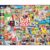 White Mountain 1000 Piece Jigsaw Puzzle Nostalgic Movie TV Collage Puzzles with Large Pieces, Gifts for Adults and Family 24″x30″ – Cult Classics