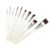 White Rod Colour Paint Brushes Oil Watercolour Art