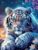 White Tiger Diamond Art Kits for Adults,Diamond Painting Kits,Gem Art Kit for Gifts and Home Interior Decor 12×8 Inch