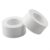 White Vinyl Label Maker Tape 16mm x 4m 2-Pack Scratch