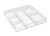Whitmor 6-Section Clear Drawer Organizer