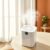 Whole-room humidifier, 3-nozzle cold mist humidifier with night light, 2L large-capacity portable home/office ultrasonic humidifier, silent USB-charged indoor air humidifier