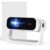 Wielio Portable Projector, Native 1080P HD WiFi Bluetooth Movie Projector for Home Outdoor