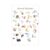 Wigonda Animal Alphabet Chart Canvas Poster Wall Art Prints Room Aesthetic Murals Bedroom And Living Decorations Unframe 24x36inch