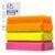 Wilbarger Method Therapy Sensory Brush – Therapressure Brush for Occupational Therapy for Sensory Brushing – Use as Part of The Wilbarger Brushing Protocol – 3 Pack – Yellow/Orange/Pink