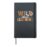 Wild About Learning Back To School Teaching Students Teacher Hardcover Journal, Black