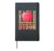 Wild About Preschool Cute Leopard Apple Teacher Hardcover Journal, Black