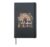Wild About Reading Books Reader Lover Bookworm Library Day Hardcover Journal, Black