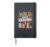 Wild About Reading Books Reader Lover Bookworm Library Day Hardcover Journal, Black