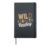 Wild About Reading Books Reader Lover Librarian Bookworm Hardcover Journal, Black