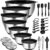 Wildone Mixing Bowls with Airtight Lids, Stainless Steel Nesting Bowls Set