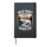 Wild Trout River Life Fly Fishing Trout Angler Hardcover Journal, Black
