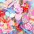 WILLBOND 50 Pieces Assorted Charms Cute Set Flatback Beads Making Kit Mixed Candy Sweets Resin Random Kawaii Candy Resin Ornaments for DIY Craft Scrapbooking Decoration