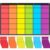 Willinglong 36 Pocket Small Group Pocket Chart with 36 Pcs Dry Erase Cards Set, Management Pocket Chart Teacher Supplies Classroom Jobs Chart and Cards for Educational Learning Activities (Black)
