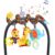 WILLWAY Car Seat Toys, Stroller Toy Baby Spiral Hanging Toys for Sensory Exploration, 0-12 Months Newborn Toys for Car Seat Stroller Crib Bassinet Mobile with Music Box BB Squeaker Rattles