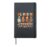 Will Work For Snuggles Hardcover Journal, Black