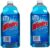 Windex Glass Cleaner Refill, Original Blue, 2 L (Pck of 2)