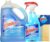 Windex Original Glass Cleaner, 1 32oz spray bottle + 128oz Refill