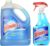 Windex Original Glass Cleaner, 1 spray bottle + 128 fl. oz. Refill – Total 160 fl. oz