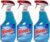 Windex Powerized Glass Cleaner Trigger Spray Bottle with Ammonia-d, 32oz – Pack of 3