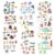 Windkream 12 Set Felt Board Stories Pieces Set Felt Animals Bible Fairy Tales for Preschool Animals Figures Flannel Board Stories for Toddlers Preschool Kindergarten Storytelling (Fairy Tales)