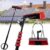 Window Cleaning Telescopic Cleaner Wash Brush Kit Adjustable Pole Length，Telescopic Solar Panel & Veranda Roof Window Cleaning Pole – 4m Adjustable Water Brush for Effortless Glass Cleaning