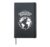 Wind Power Renewable Green Word Enegy Supporter Earth Day Hardcover Journal, Black