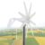 Wind Power Turbine Generator Kit, 6000W Vertical Axis Windmill with 8-Blade Design, Includes Controller for 12V System
