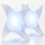 Windstyle Light Up Spiral Blade, 2 PCS Fidget Rotating Toy with 7 LED Modes