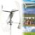 Wind Turbine Home Use Horizontal Generator Kits Blades with Controller to Charge Batteries Off Generator Vertical,Wind Turbine Generator Kit – Vertical DC Power Supply for Home, RV & Marine