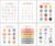 WINDVALE 6 Alphabet Numbers Kindergarten Homeschool Supplies,Colors Shapes Days of The Week for Kids Toddler Educational Posters,Teacher Posters For Classroom Posters Elementary (Pastel, 11″ X 14″)