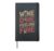 Wine Dine Feeling Fine – Wine Lover Hardcover Journal, Black