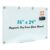 Wingwise Glass Dry Erase Board, 36 x 24 Inches Magnetic Glass Whiteboard