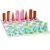 WinnerWhy Rainbow Crystal Acrylic Chess Set, 11. 8 x 11. 8 Inch Large Modern Acrylic Checkers Set Table Game Board for Adults