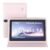 WINProlink Kids Tablet 7 Inch with Protective Case Included，Android 14.0，8GB(3+5GB Expand) RAM+ 32GB ROM, IPS 1024 x 600,Dual Camera, 3000mAH Battery,2.4G+5G WiFi (Pink)