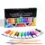 WINSONS Art Acrylic Paint Set, 12 x12ml Tubes Artist Quality Rich Pigments Colors With 3 Brushes Great for Beginners Artists Professional – Painting Canvas, Wood, Rock, Ceramic & Fabric