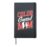 Winter Color Guard Mom Flag Hardcover Journal, Black