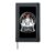Winter Gnome 67 Snow Globe Festive Design Hardcover Journal, Black