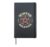 Winter Solstice Yule Pagan Wiccan Christmas Hardcover Journal, Black