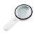 winvin 30X Jumbo Handheld Magnifying Glass w/ 13 Bright LED Light Illuminated Magnifier for Seniors Reading, Close Work, Hobbies and Everyday Home Use