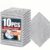 Wire Dishcloth Cleaning Cloths, Double-Layer Diamond Weave, 10 Pcs