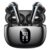 Wireless Earbuds Deep Bass Sound Ear Buds, Bluetooth 5.3 Headphones 48H Playtime, LED Display Earphones with Mic, IPX7 Waterproof Lightweight in-Ear Buds, Touch Control for iPhone TV Laptop Black