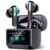 Wireless Earbuds, Touch Screen Case, ANC/ENC Noise Cancelling, 48H, Black