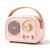 Wireless Speaker Portable Audio, Wireless-Enabled Portable Speaker Featuring AUX Input and TF Card Slot, Retro Wireless-Compatible Speaker