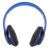 Wisoqu Kids Over Ear Headphones with Microphone, Wireless Wired 2 in 1 Foldable HiFi Stereo Headset, Retractable Headband, Support Memory Card Playback, 40mm Driver for School (Blue)