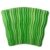 WISYOK 8 inch Wavy Craft Sticks, 50 Pack, Green