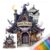 Witch Pet House 14CT DIY Stamped Needlework Embroidery Kit 15.75×15.75in
