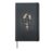 Witch Season Tee Gothic Halloween Moon Magic Aesthetic Hardcover Journal, Black