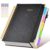 Wiweltty Hardcover Spiral Notebook Journal with Removable Dividers Tabs for Women & Men,8″x10″ Large B5 Notebooks,300 Pages Leather 5 Subject Notebook College Ruled for Work School，Black
